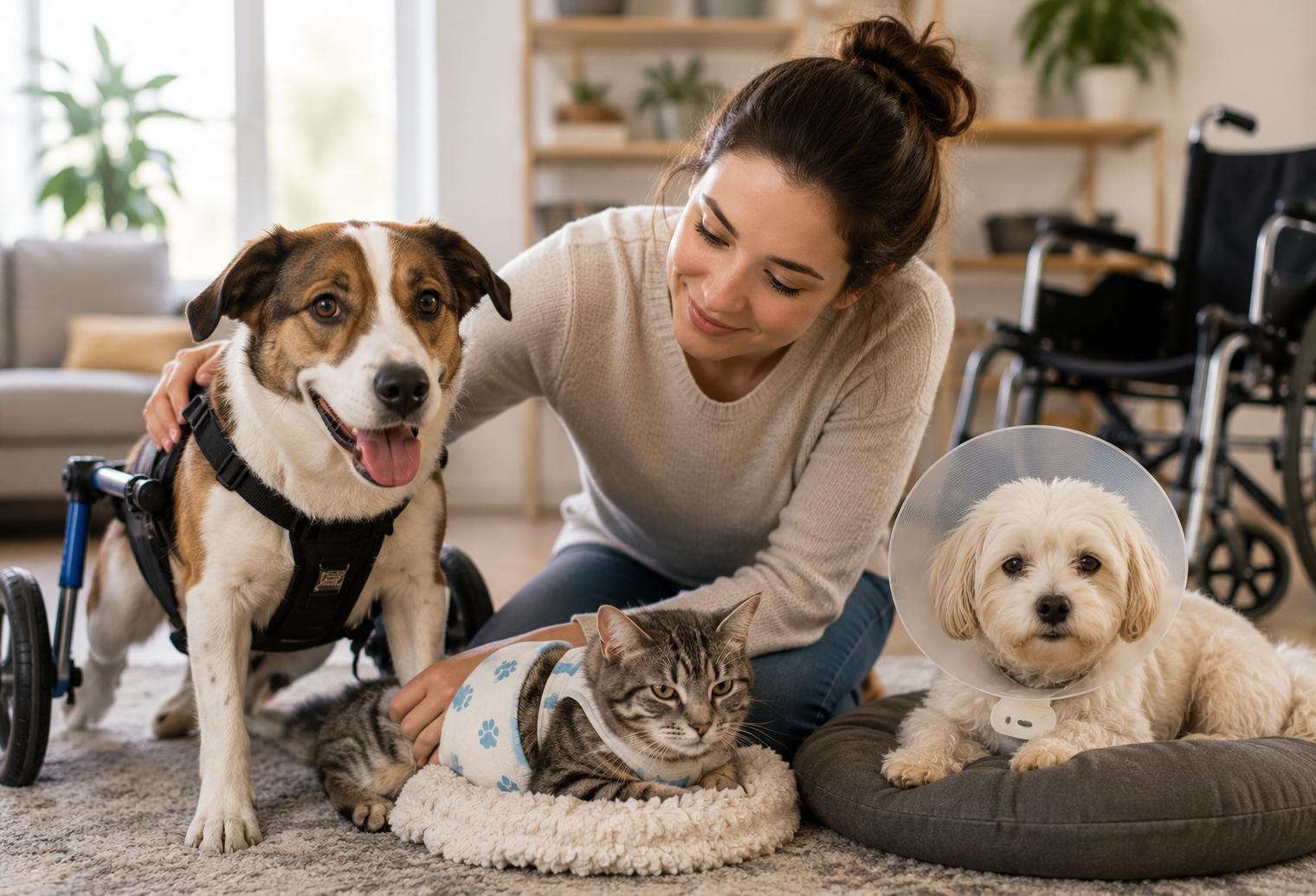 Caring for Rescued Pets at Home
